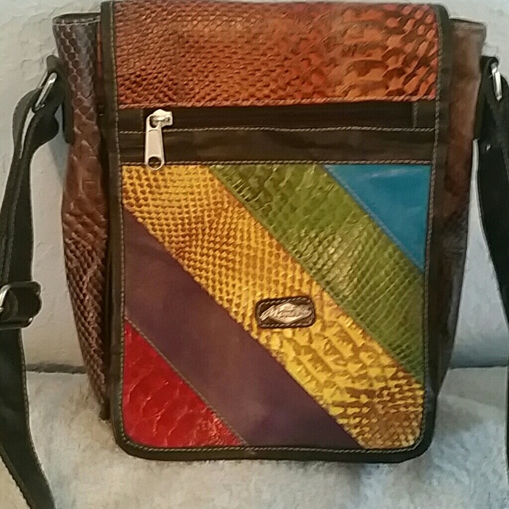 Multicolor Monik Crossbody Purse
